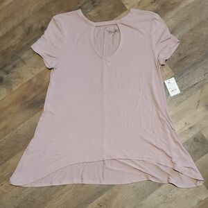 Mudd Light Pink Short Sleeve Tee